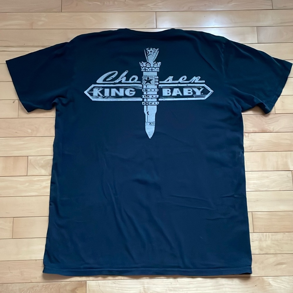 Mens King Baby T-shirt, size XL